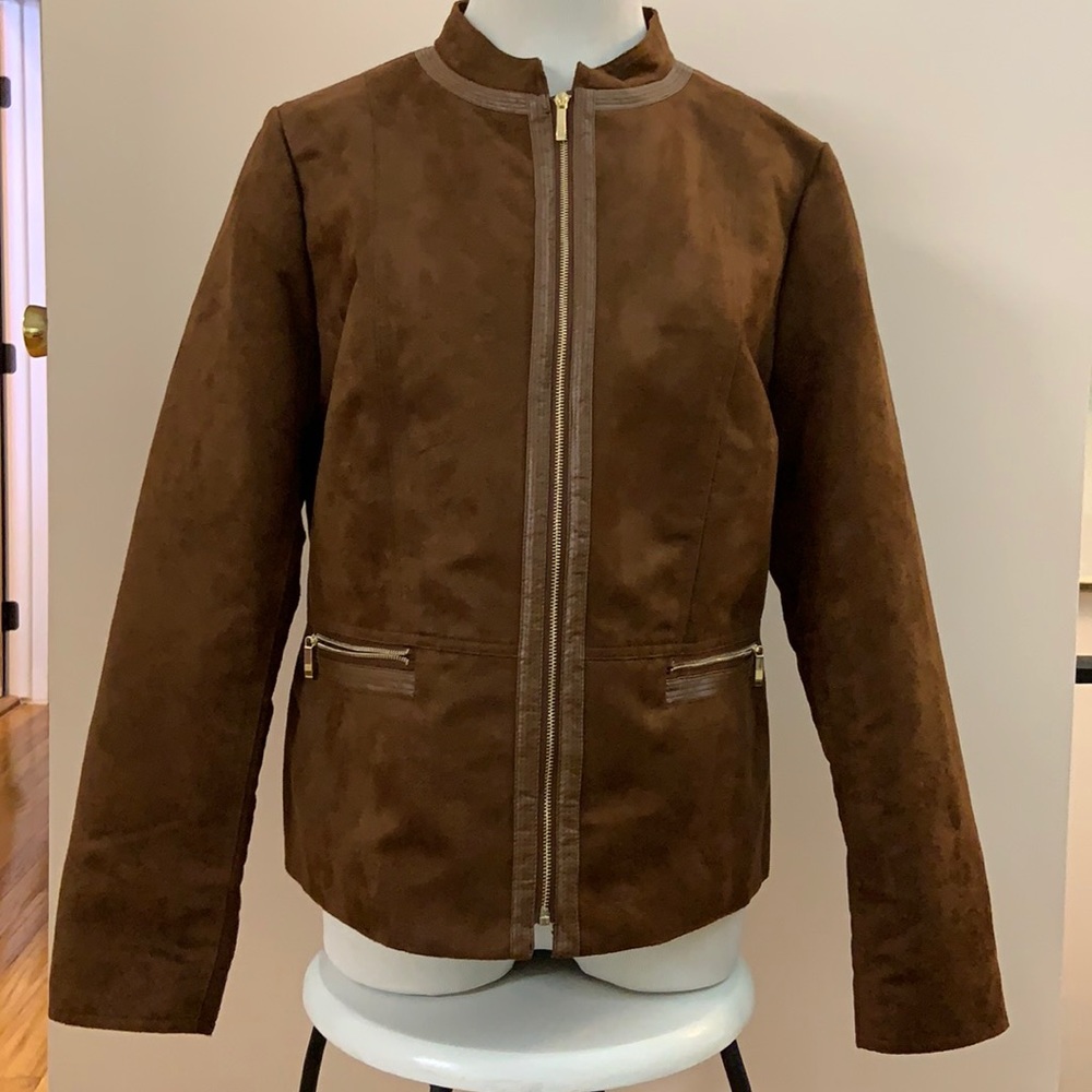 Laura Ashley suedes jacket size M